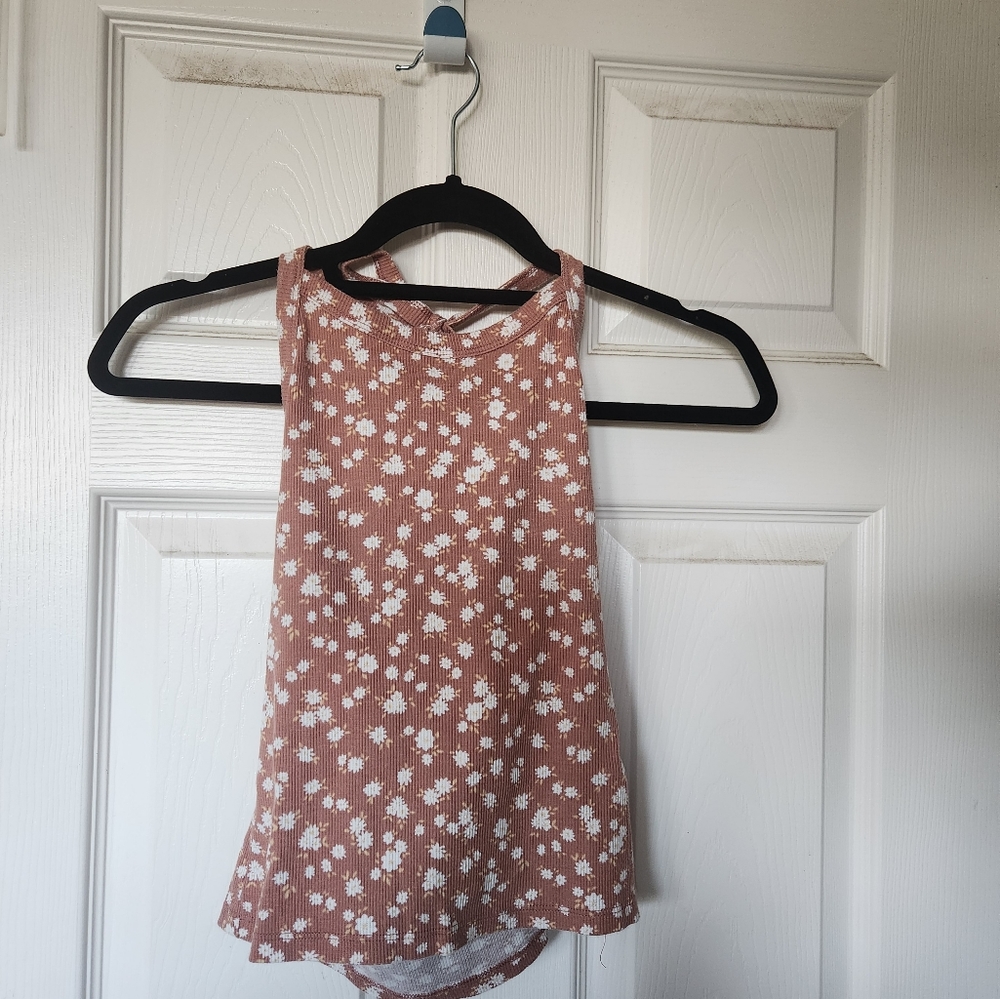 floral halter top
